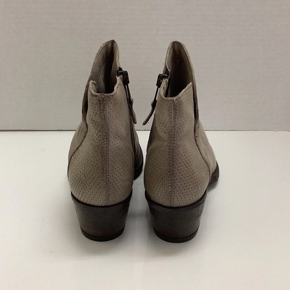MIZ MOOZ Keir leather ankle booties boots slouchy neutral Boho  37